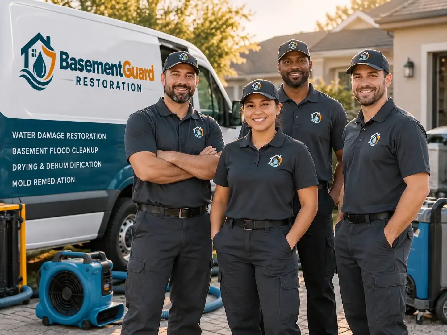 Basement Water Damage Restoration company in Long Island, KS
